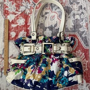 Wilson Leather Multicolor Women's Bag Pursue with White Accents